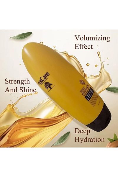 Maxcare Energizing Shampoo with Organic Moroccan Argan Oil 500ml