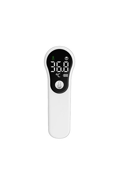 Choice العنصر 4 مقياس حرارة رقمي منزلي بالأشعة تحت الحمراء بدون تلامس، شاشة LCD، للأطفال والبالغين