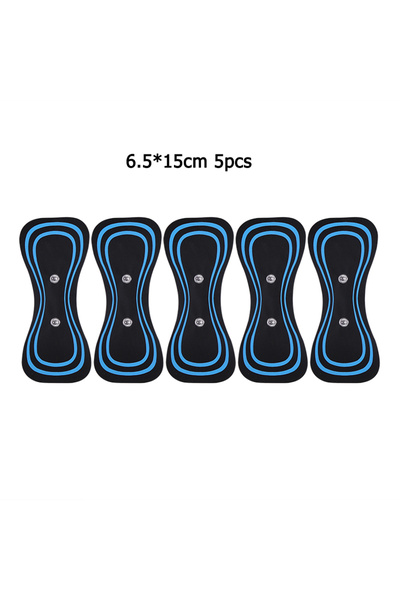 Choice 5 قطع من وسادات أقطاب التدليك الكهربائي للرقبة بدون جهاز، ملحقات جل ال...