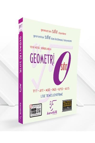 Karekök Yayınları 2026 Tyt Geometri Sıfır Mps Konu Anlatmlı Soru Bankası Dgs ...