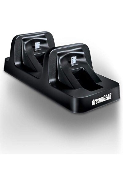 Generic Dreamgear Dual Charge Dock For Ps4 – Led Controller Charger, Slides In, Usb Power & Adapter