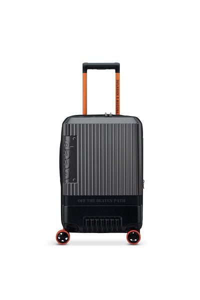 Jeep Jh001A 55cm Hardcase 4 Double Wheel Expandable Cabin Luggage Trolley Anthracite