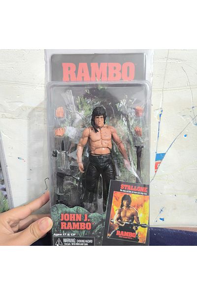 Choice C With Box Neca Figure First Blood John J Rambo Pvc Action Figure Collectible Model Special Forces S
