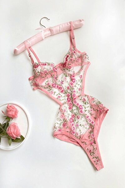 Gece İncisi Body - Design Floral Detaliat