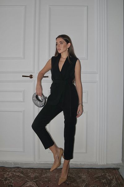 Swass Violet Belted Vest