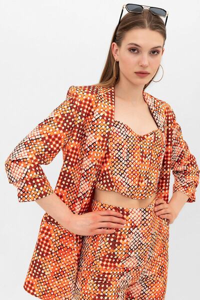 Swass Комплект бюст'є з візерунками