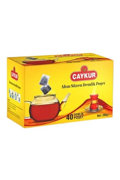 Çaykur Caykur Teapot Pack of 40 200gr*4 Pieces