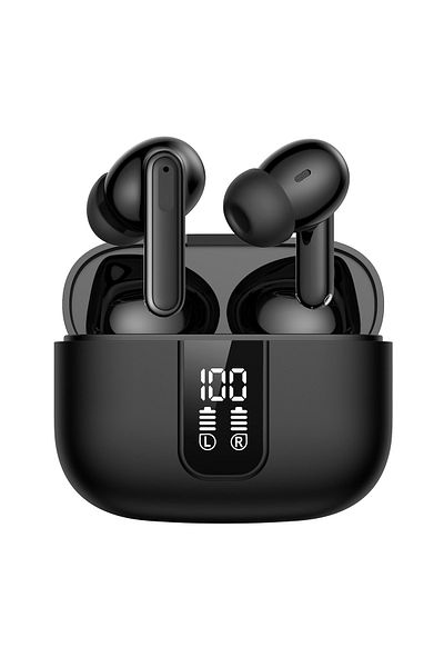 IMA TREND Casti Wireless Bluetooth Cy-40, Anc, Enc, 45h Autonomie, Control Tactil, Ipx5, Negru