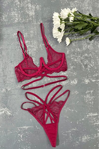 gc gece incisi Σετ σουτιέν με σχοινί με λεπτομέρειες