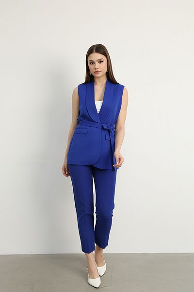 Swass Violet Belted Vest