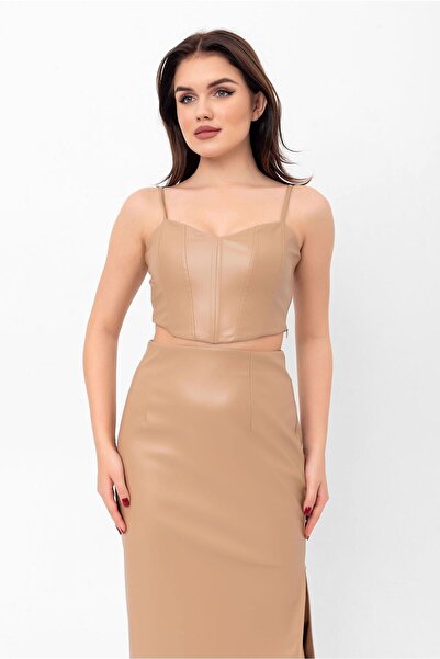 Swass Bustieră din piele