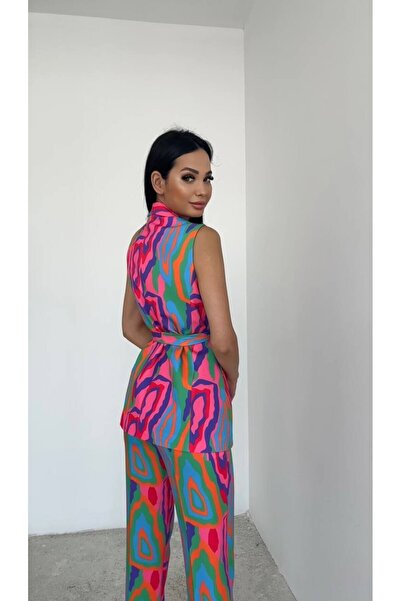 Swass Γιλέκο με ζωσμένο σχέδιο