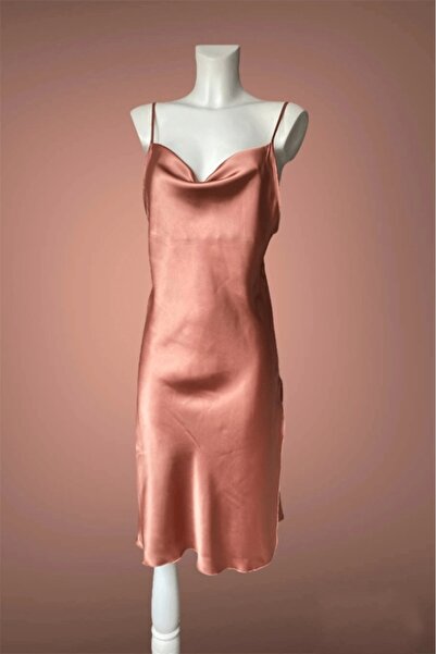 Gece İncisi Cămașă de noapte cu guler din dantelă