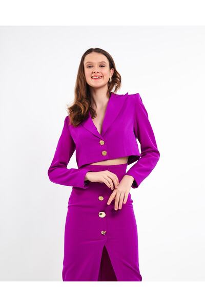 Swass Kısa Blazer Ceket