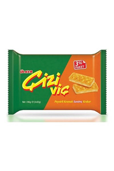 Ülker Ulker 3 Pack Cızıvıc 246 Gr*4 Pieces