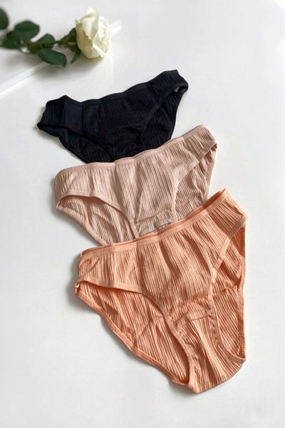Gece İncisi Cotton 3-piece Slip Set