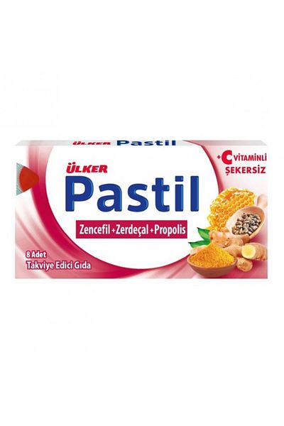Ülker Ginger Turmeric Propolis - 8 Pastilles