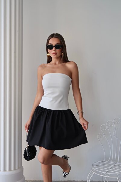Swass Alice Strapless Dress Short