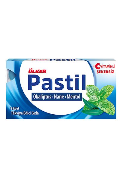Ülker Pastil Eucalyptus & Menthol & Mint 22.4 Gr