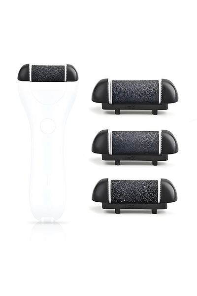 IMA TREND Set of 3 Rollers Accessories Electric File, Dead Skin and Callus Removal, Black