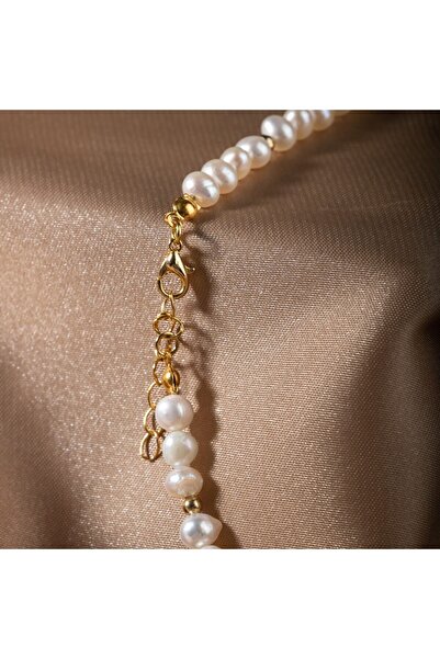 OSMANLI DEĞERLİ TAŞ Inci-krizokol Doğal Taş Gümüş Kapama Kolye (3CM UZATMA İLE BİRLİKTE)