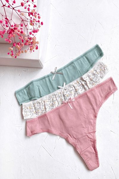 gc gece incisi Cotton Thong Set of 3