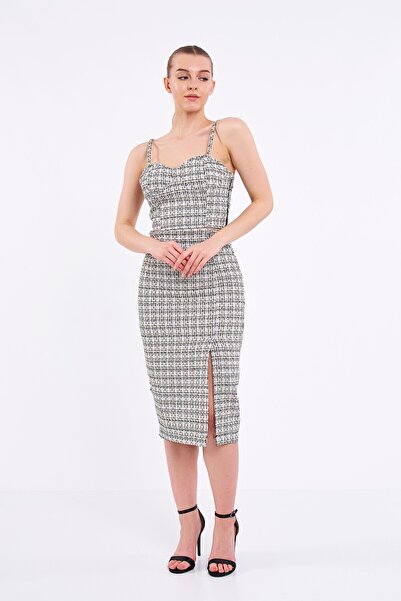 Swass Bustier And Skirt Set