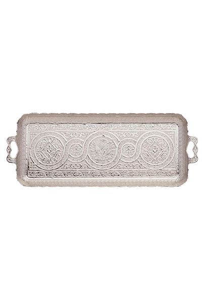 Anatolian White Square Tray - Two Person