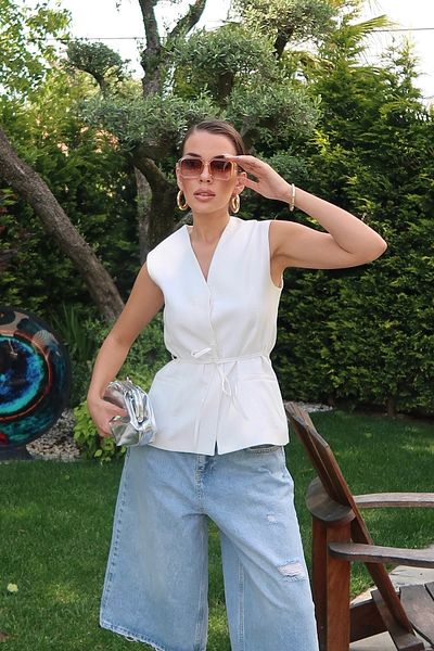 Swass Palma Summer Taylor Linen Vest
