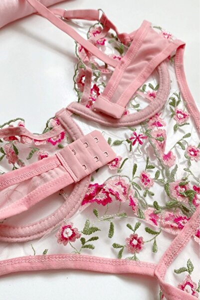 Gece İncisi Body - Design Floral Detaliat