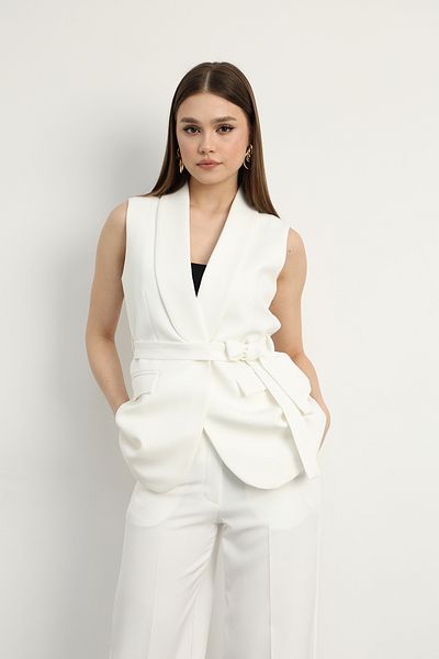 Swass Violet Belted Vest