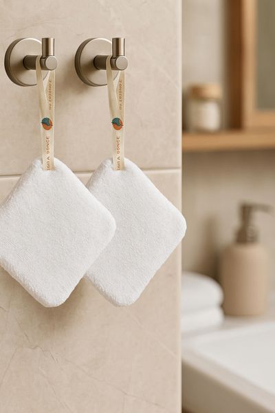 Salvia Dione 2 Pack Washable Makeup Remover Cotton - Double Face Makeup Remover Wipes - Makeup Remover Pad