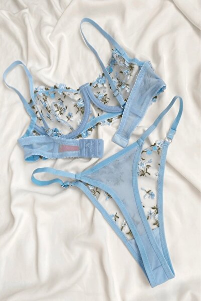 Gece İncisi Σετ σουτιέν Floral Underwire