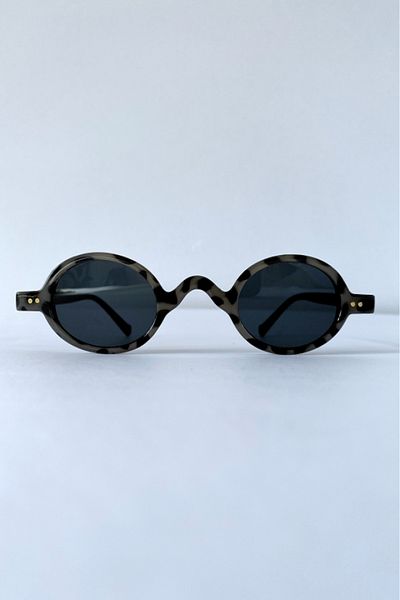 Gece İncisi Leopard Patterned Glasses