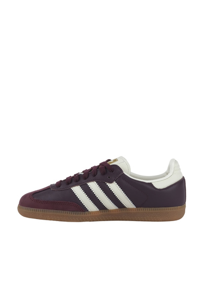 adidas حذاء سامبا او جي رياضي نسائي باللون الأحمر الداكن (ID0477)