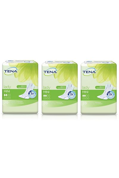 TENA فوط صحية صغيرة للسيدات، 60 قطعة