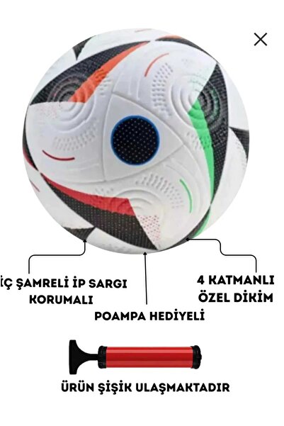 WATSING Futbol Dünya Kupası 2026 Tasarım Futbol Topu 4 Astarlı No:5 480 Gram