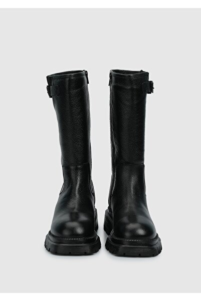 Hammer Jack Γυναικείες Μπότες Janet Μαύρες Δερμάτινες