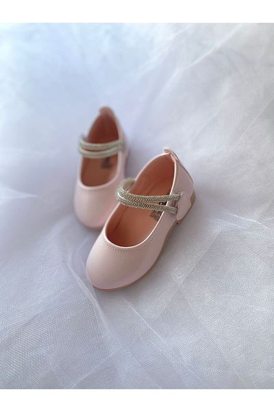PATİK BEBE balerini cu strasuri pentru fete