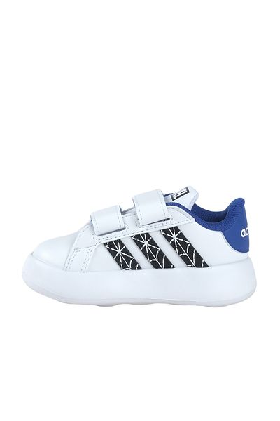 adidas Spider-Man Grand Court Kids White Sneakers