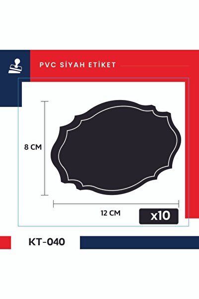 DamgaMarket Μαύρες ετικέτες τιμής από διαγραφόμενο, επανεγγράψιμο Pvc, Μαύροι...
