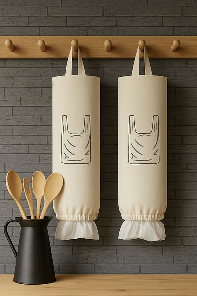 Paris Home 2-Pece Hanging Bag Organizer – Θήκη για τσάντες και κρέμα καλαθιού οργάνωσης