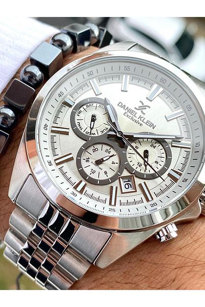 Daniel Klein Brand Relaxed Cut Wristwatch
