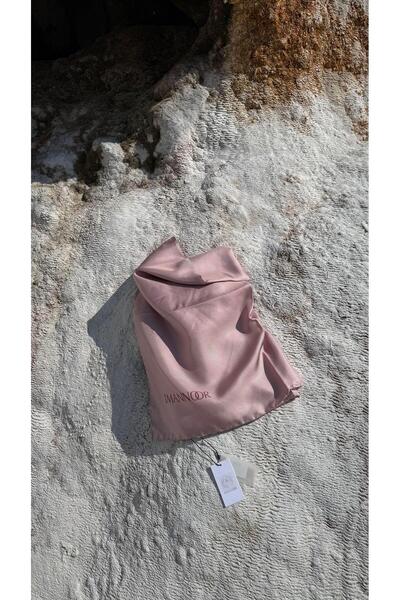 Imannoor İmannoor Çift Taraflı Mulberry İpek Şal Pembe