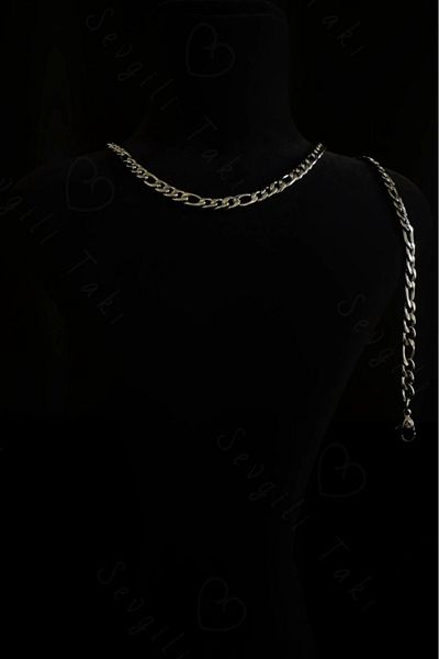 SEVGİLİ TAKI Figaro Model Steel Chain Children's Bracelet - Arrow Series