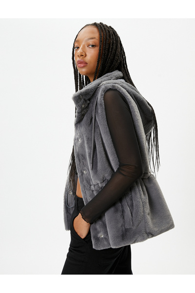 Koton Vestă afumată pentru femei