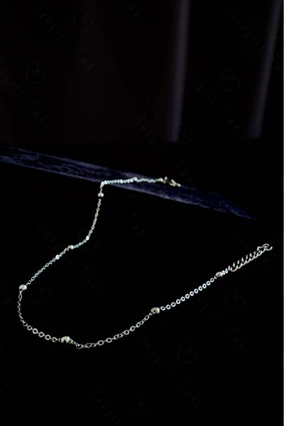 SEVGİLİ TAKI Bulk Steel Chain Anklet| Sirius Series