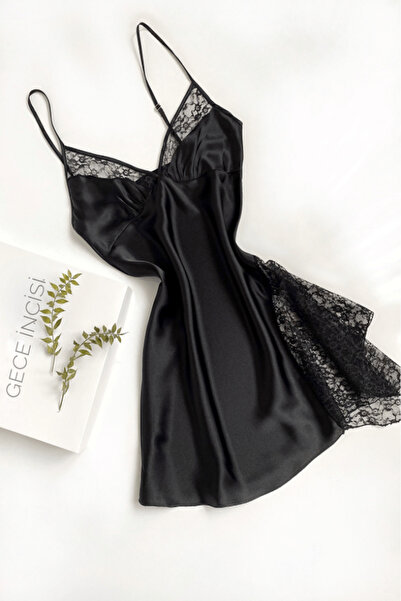 Gece İncisi Νυχτικό Angılıa Satin