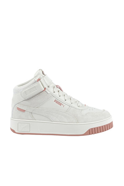 Puma Γυναικείο ψηλό αθλητικό παπούτσι Carina Street Mid Coquett Beige