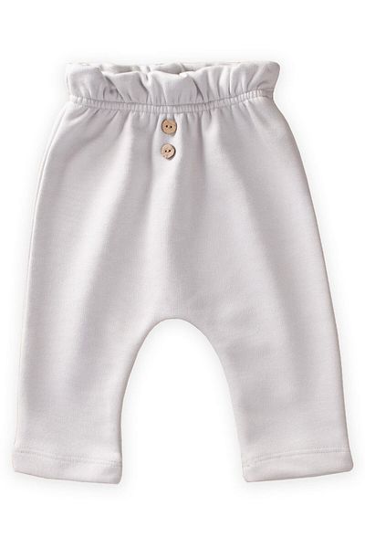 Cigit Ruffled Waist Tracksuit 0-4 Years Stone